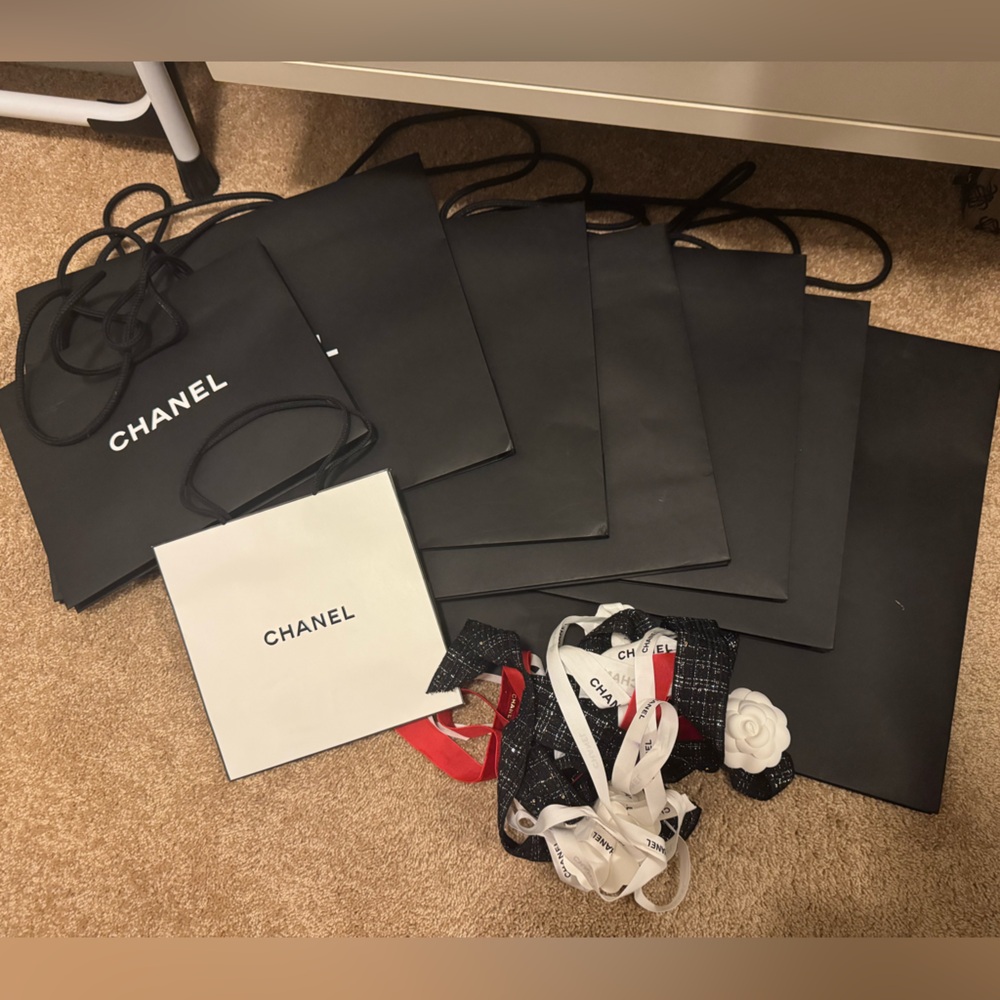 CHANEL Shopping Bags (Set of 8)